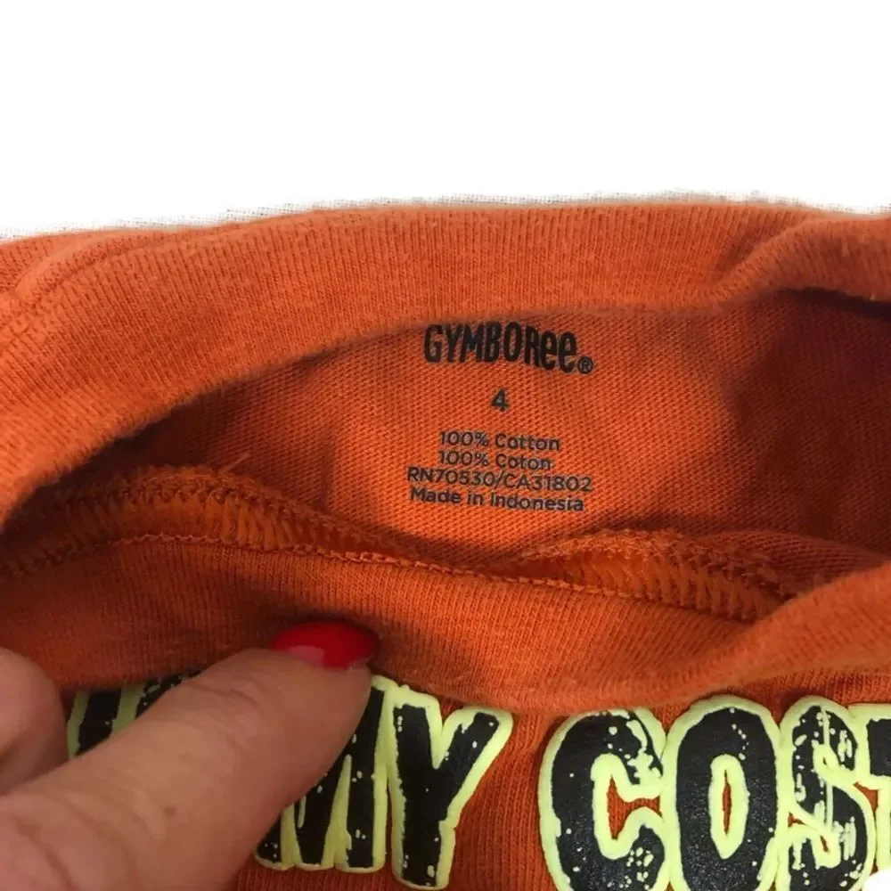 Gymboree Size 4 Kids Halloween Shirt‎
